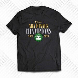 Boston Celtics NBA Finals 2024 Champions Basketball Roster Fan Graphic T-Shirt 2